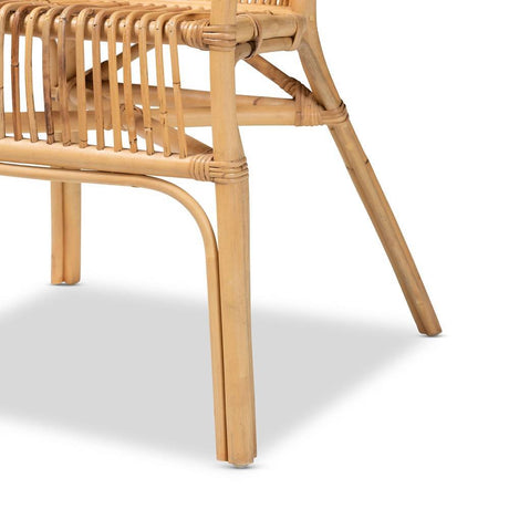 Breezy Point (Set of 2) Wicker Fair Rattan Wicker Dining Chairs