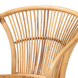 Breezy Point (Set of 2) Wicker Fair Rattan Wicker Dining Chairs