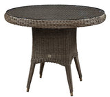 Brighton Outdoor Patio Wicker Ottoman Model OT9858 from Beachcraft Furniture