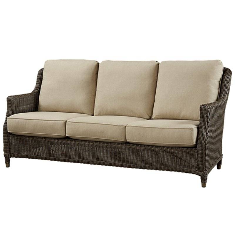 Brighton Outdoor Wicker Lounge Chair C9858 by Beachcraft
