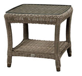 Broadway Outdoor Patio Dining Table Base and Glass Model TB9866 from Beachcraft Furniture