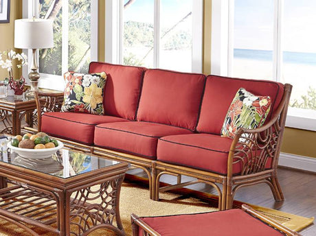 Shangri-la Wicker Cushion Set (Sofa) – Made in the USA SlA-CUSH-SOF by Wicker Fair