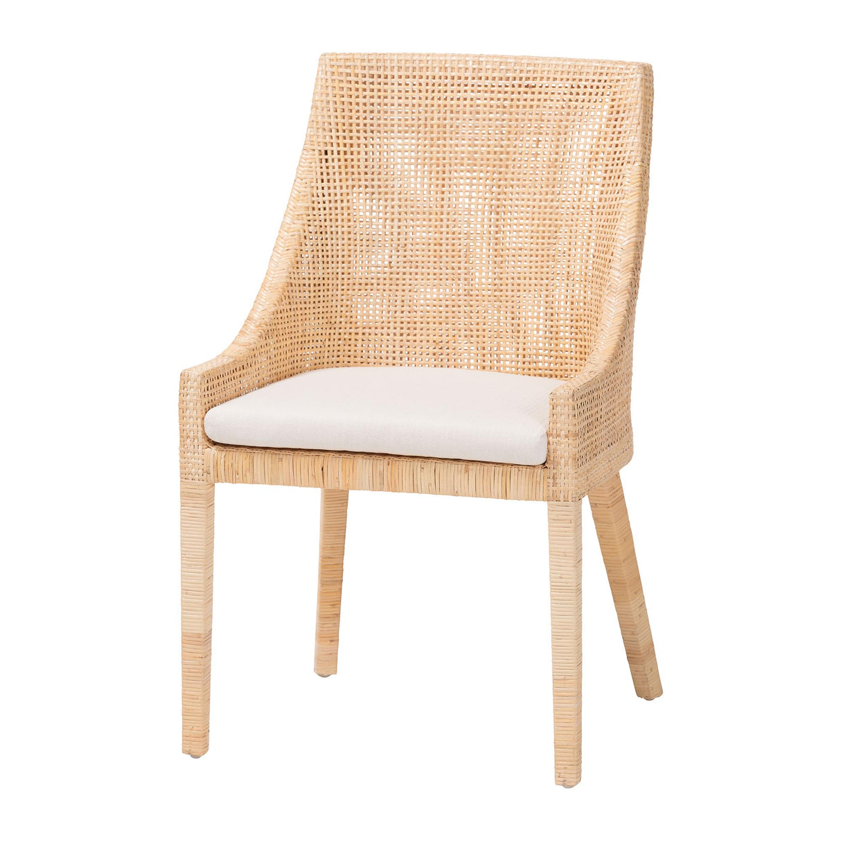 Raita Natural Rattan Dining Chair by Wicker Fair