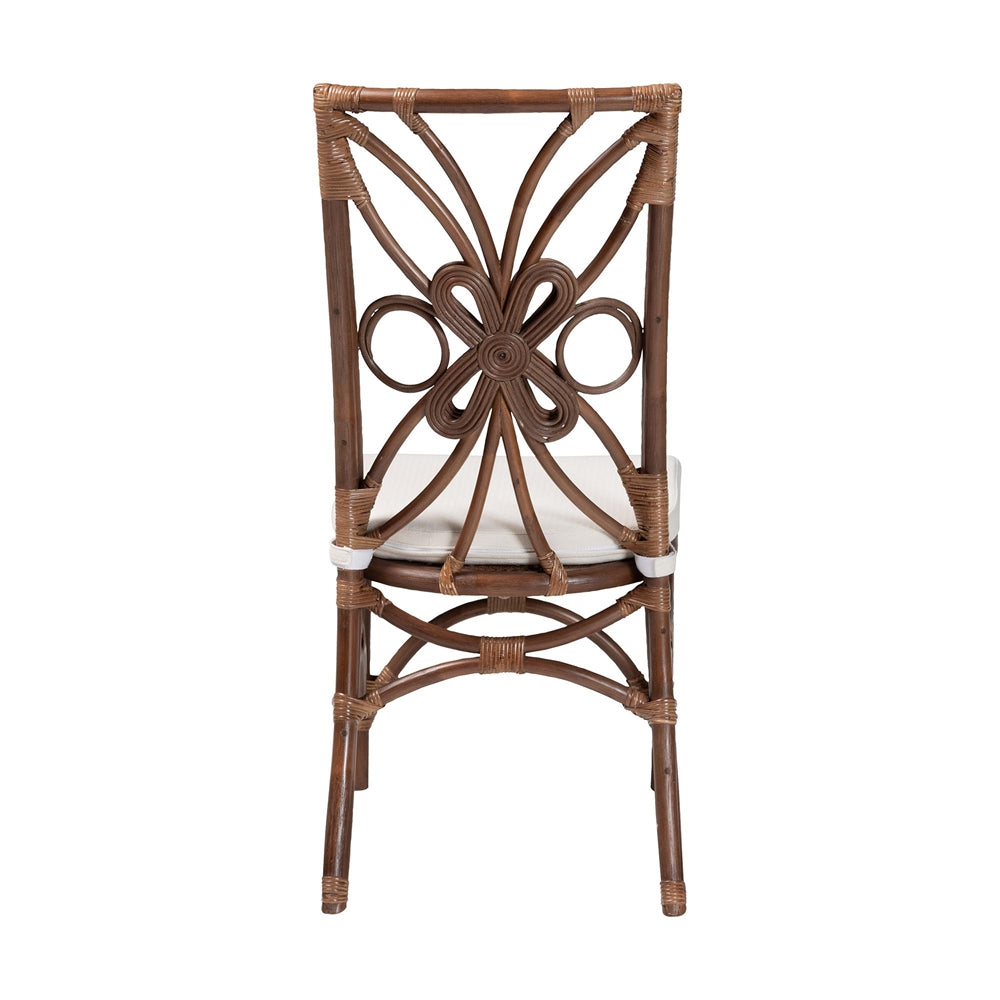 Raisa Natural Rattan Dining Chair by Wicker Fair