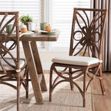 Raisa Natural Rattan Dining Chair by Wicker Fair