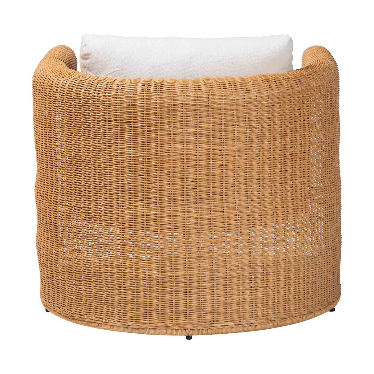 Vultan Natural Rattan Armchair with Cushion by Wicker Fair
