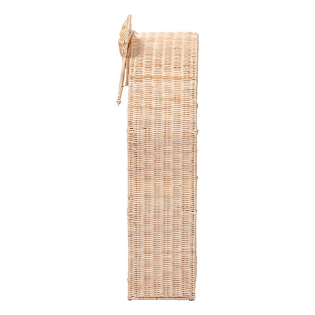 Futsal Natural Rattan Wall Shelf by Wicker Fair