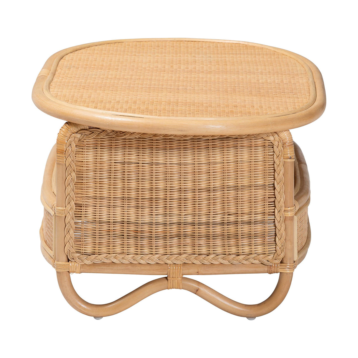 Ryna Natural Rattan Coffee Table by Wicker Fair