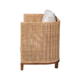 Elborn Natural Rattan Sofa by Wicker Fair
