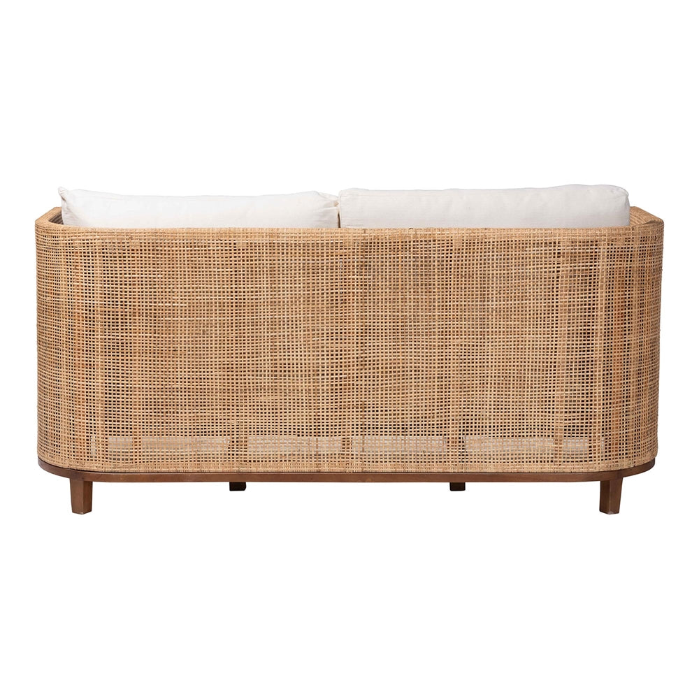 Elborn Natural Rattan Sofa by Wicker Fair