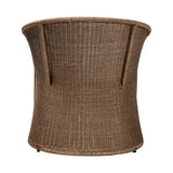 Lintamani Bohemian Greywashed Rattan Accent Chair by Wicker Fair