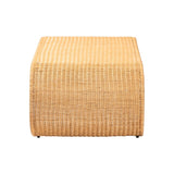 Cove Waterfall Natural Rattan Coffee Table by Wicker Fair
