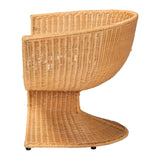 Surinam Natural Rattan Lounge Chair by Wicker Fair