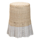 Borneo Natural Rattan End Table by Wicker Fair