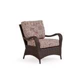 Bandirma Outdoor Wicker Club Chair in Tortoise Shell Model 6001TS