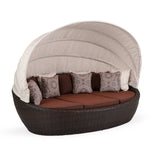 Bandirma Outdoor Wicker Day Chaise in Tortoise Shell Model 6315TS