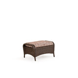 Bandirma Outdoor Wicker Ottoman in Tortoise Shell Model 6008TS
