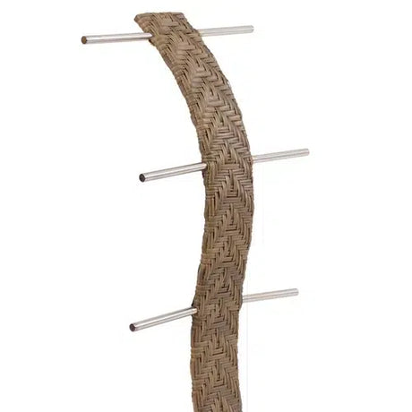 Bandirma Outdoor Wicker Towel Tree in Tortoise Shell Model 6013TS