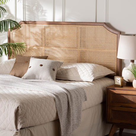 Hermine Bamboo Woven Queen Headboard by Wicker Fair