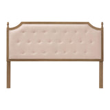 Lourdes Upholstered Queen Headboard by Wicker Fair