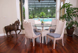 Belize 6 Pc Rattan Dining Set from Alexander and Sheriden