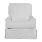 Belmont Swivel Glider with Slipcover by Braxton Culler Made in the USA Model 621-002XP