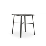 Big Falls Outdoor Aluminum Slat Top Bar Height Table in Charcoal Model 031853SLUCHA