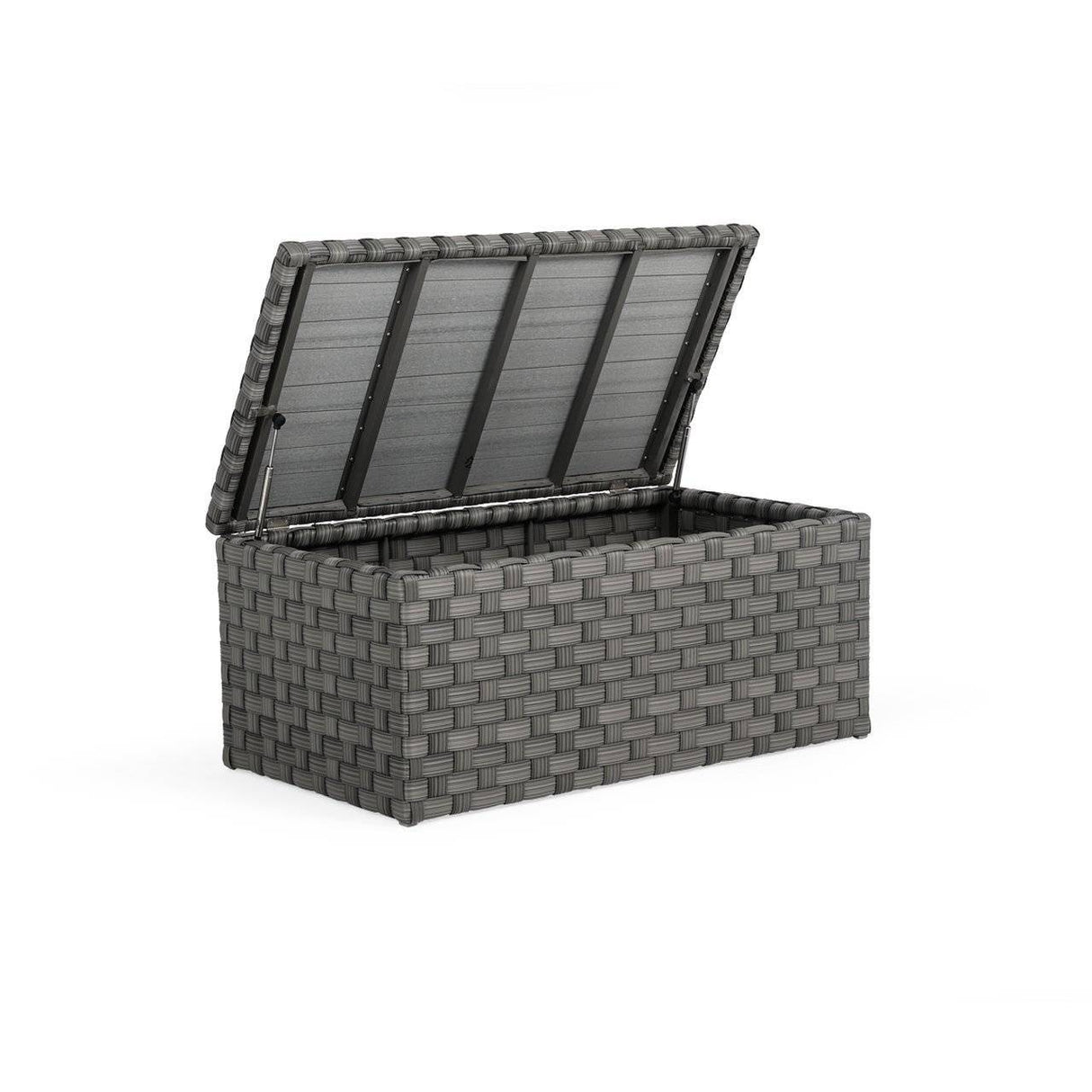 Big Falls Outdoor Wicker Storage Trunk Model 682085FLTDWG