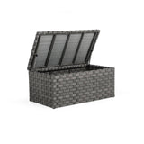 Big Falls Outdoor Wicker Storage Trunk Model 682085FLTDWG
