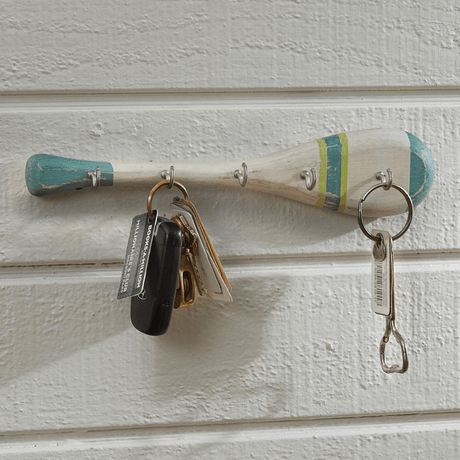 Blue Oar Key Hook (7689279439080)