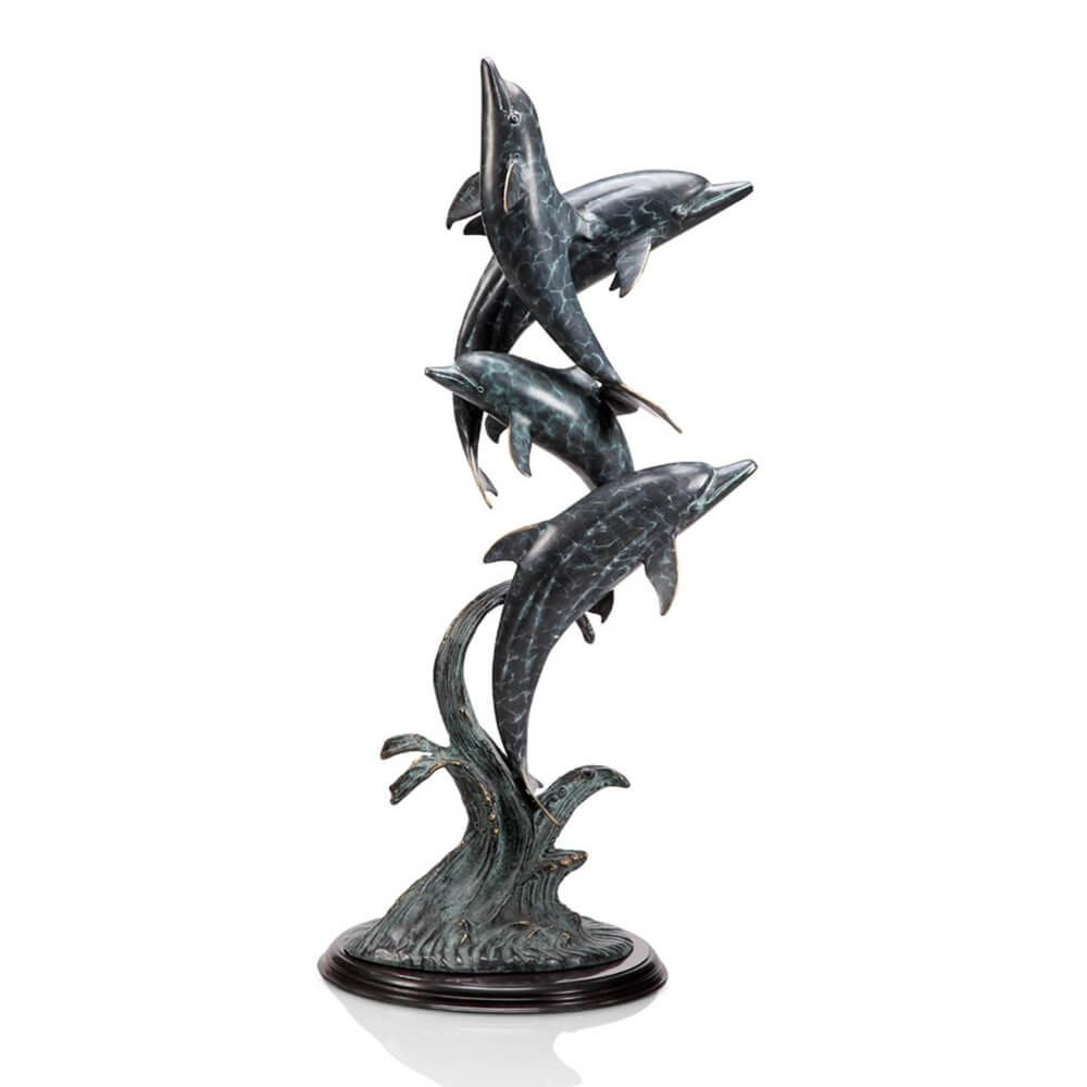 Blue Water Ballet Sculpture