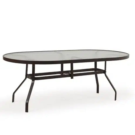 Boston Harbor Outdoor Mixed 7 Piece Sling Dining Set Model Boston-Harbor-7PC-Mixed