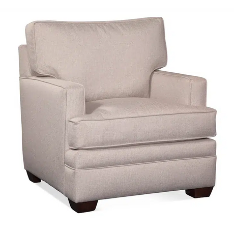 Bradbury Customizable Arm Chair by Braxton Culler Made in the USA Model 6xxx-001