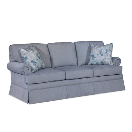 Bradbury Three Cushion Queen Sleeper Sofa by Braxton Culler Made in the USA Model 6xxx-015