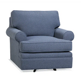 Bradbury Customizable Swivel Chair by Braxton Culler Made in the USA Model 6xxx-005