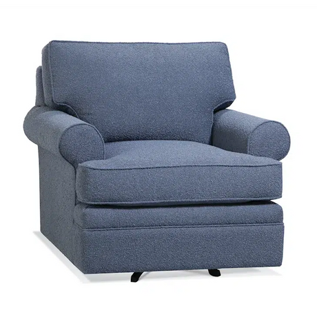 Bradbury Customizable Swivel Chair by Braxton Culler Made in the USA Model 6xxx-005