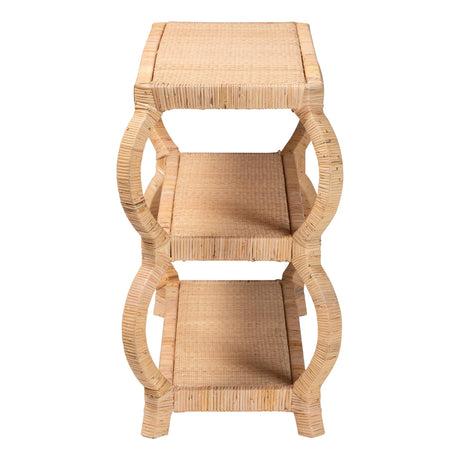 Brianna Wicker Fair Rattan Console Table or Plasma TV Stand
