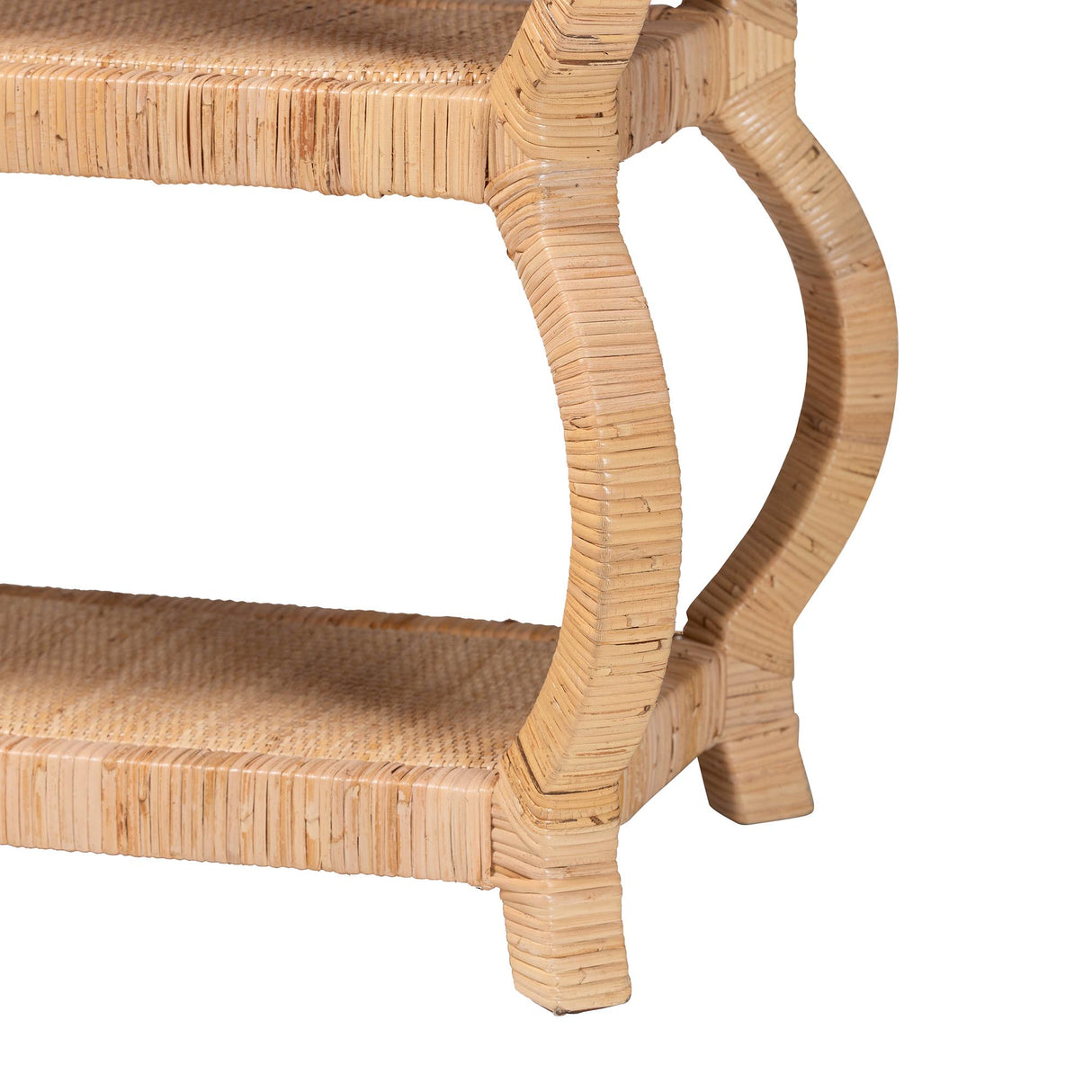 Brianna Wicker Fair Rattan Console Table or Plasma TV Stand