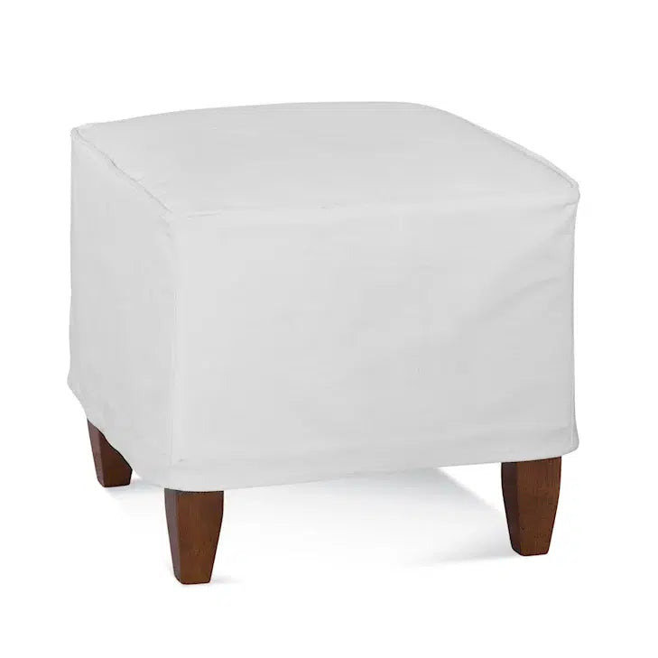 Brooklyn Ottoman with Slipcover by Braxton Culler Made in the USA Model 525-009XP
