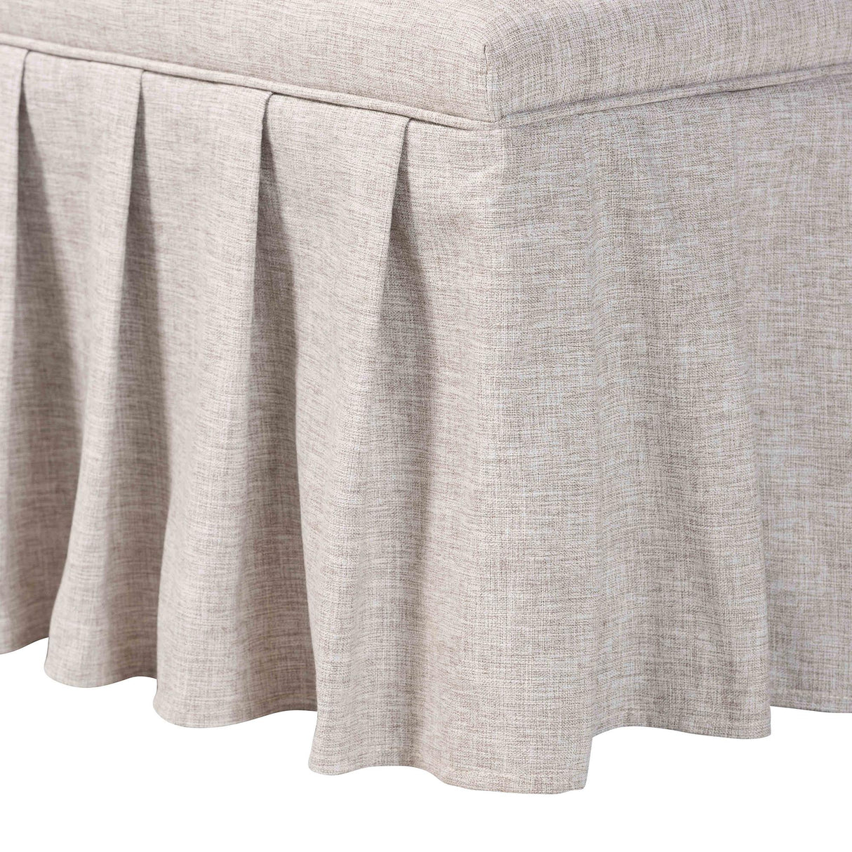 Bryna 2-Piece Fabric Upholstered Dining Nook Bench Set by Wicker Fair