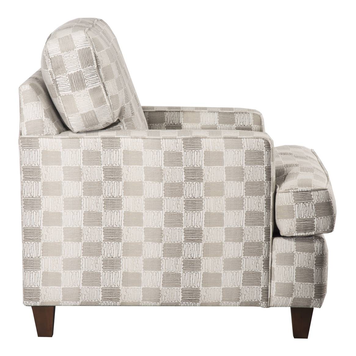 C162 Upholstered Lounge Chair by Capris Furniture
