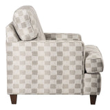 C162 Upholstered Lounge Chair by Capris Furniture