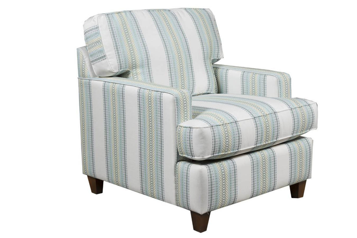 C162 Upholstered Lounge Chair by Capris Furniture