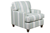 C162 Upholstered Lounge Chair by Capris Furniture