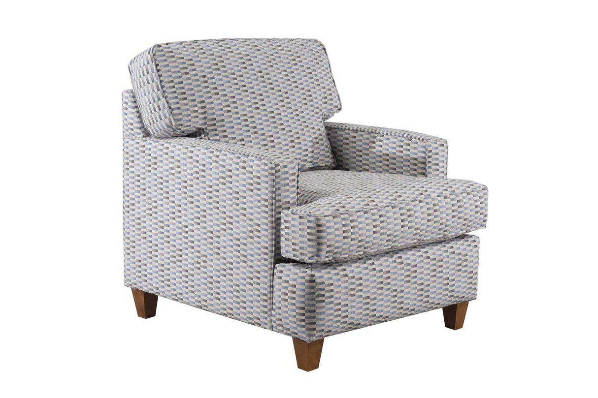 C162 Upholstered Lounge Chair by Capris Furniture