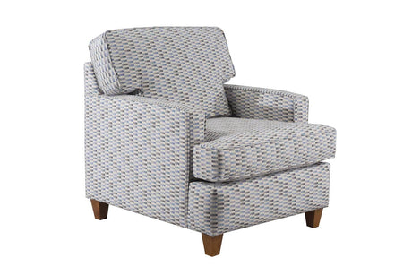 C162 Upholstered Lounge Chair by Capris Furniture