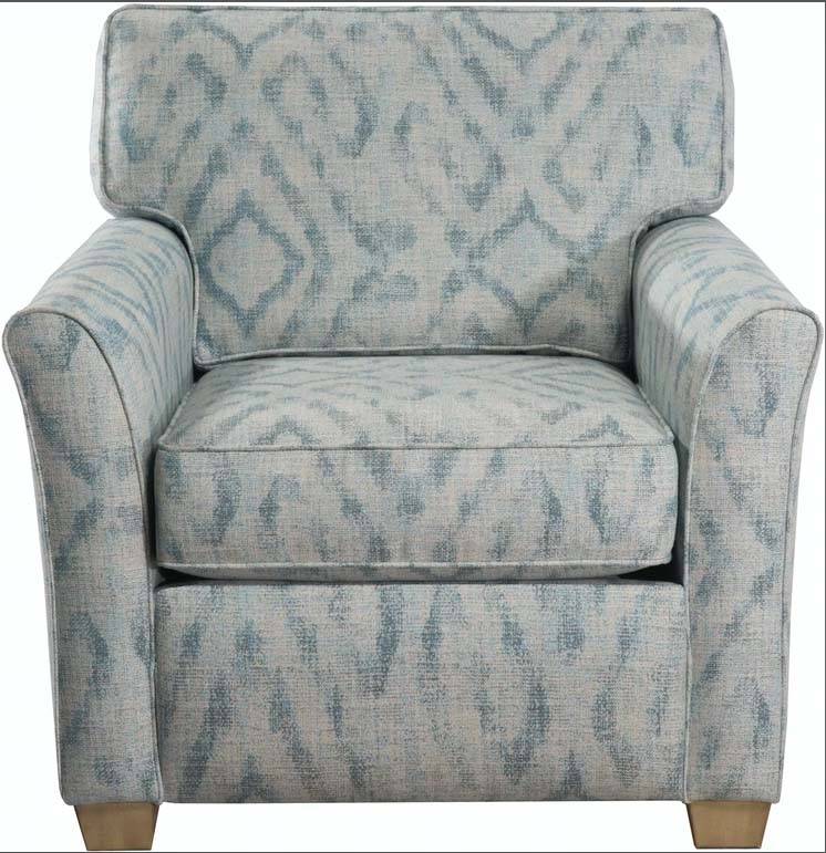 C202 Ocala Upholstered Lounge Chair by Capris Furniture