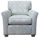 C203 Upholstered Lounge Chair by Capris Furniture