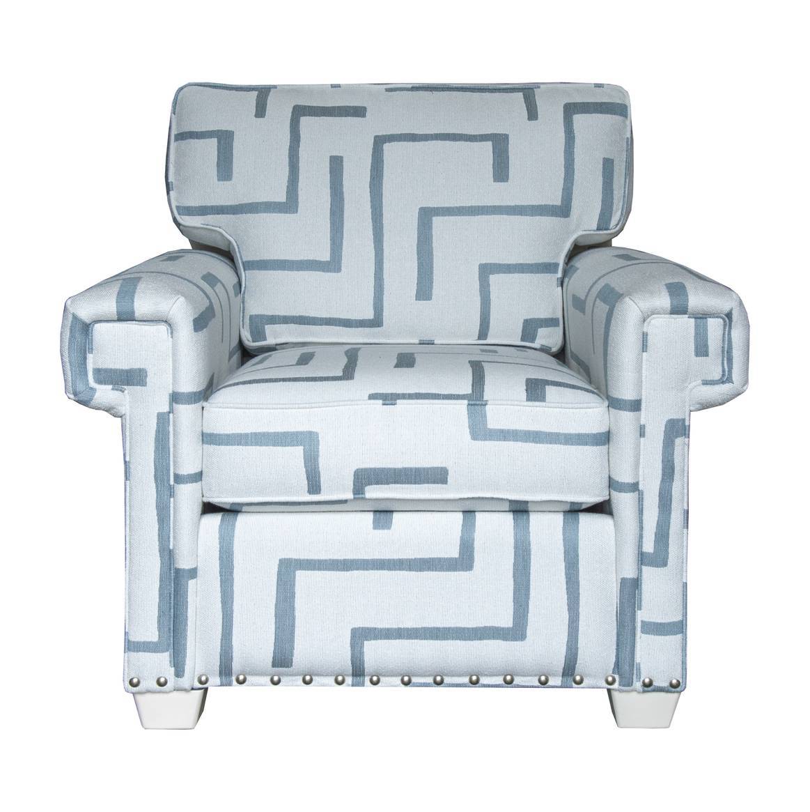 C259 Upholstered Lounge Chair by Capris Furniture