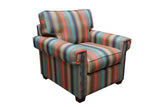 2PC Upholstered Living Room Set with Sofa and Lounge Chair Model S259 and C259 by Capris Furniture